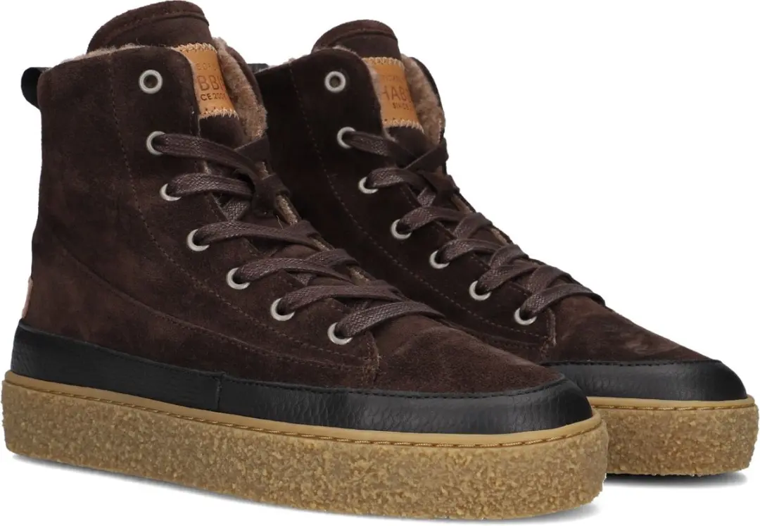 Shabbies Amsterdam Chewy Lily Ankle Boot - Bruin - Maat 41
