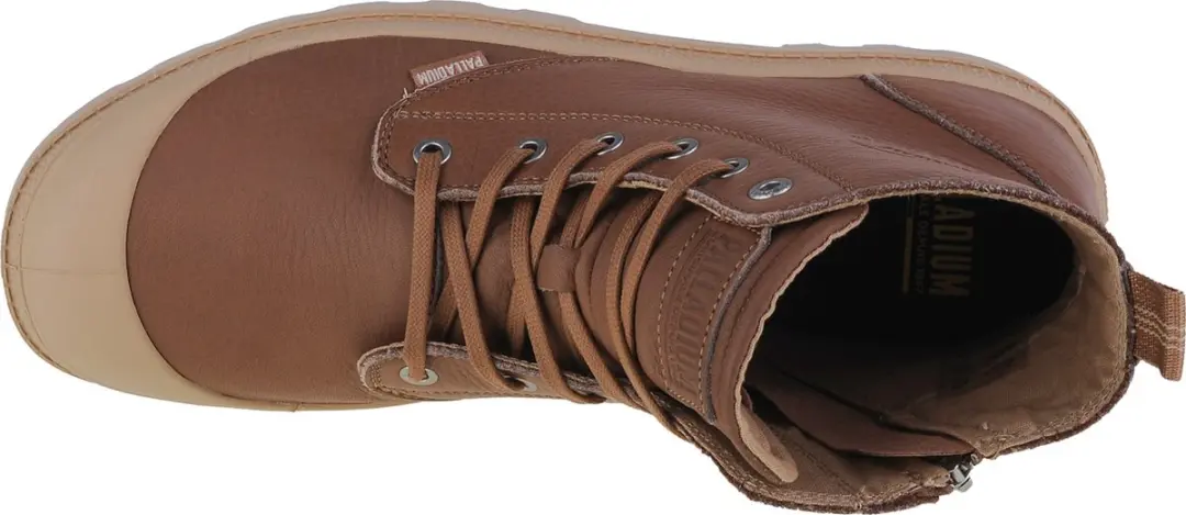 Palladium Pampa Zip Lth Ess Sneakers 76888-254-M - Bruin - afbeelding 3 van 5