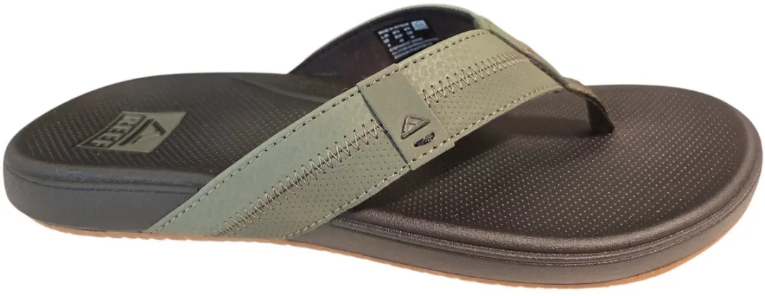 Reef Cushion Phantom 2.0 Teenslipper CJ5258 - Maat 46 - Zwart/Olijfgroen