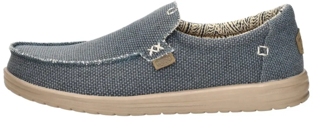 HEYDUDE Mikka Braided Sneakers - Blauw - Maat 46