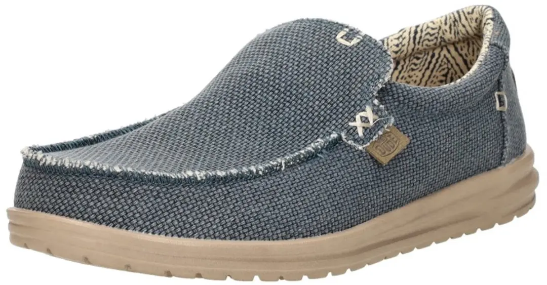 HEYDUDE Mikka Braided Sneakers - Blauw - Maat 46