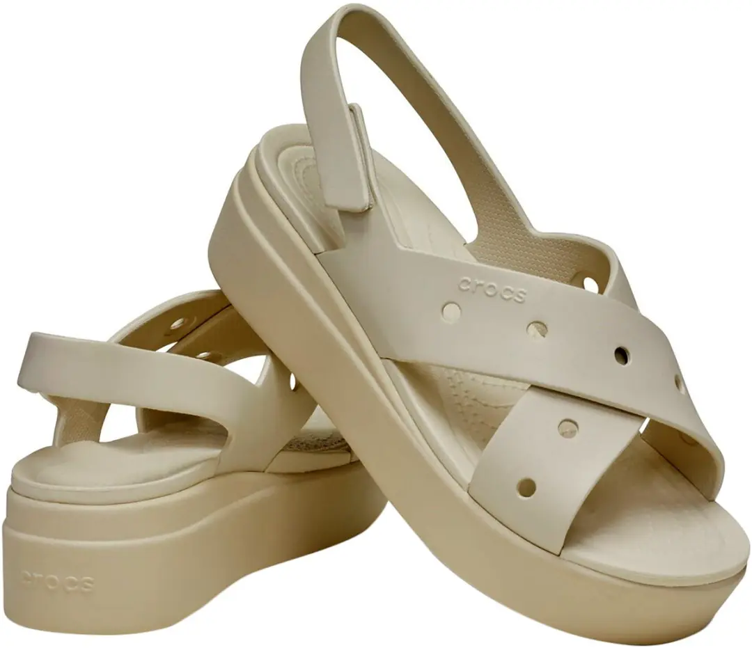 Crocs Brooklyn 4U Sandalen 212254-2MC - 38/39 - Beige - afbeelding 6 van 6