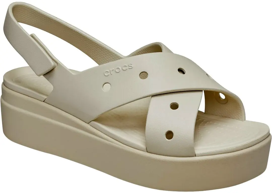 Crocs Brooklyn 4U Sandalen 212254-2MC - 38/39 - Beige - afbeelding 5 van 6