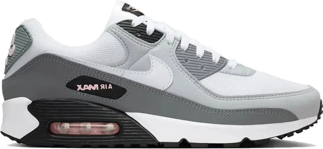 Nike Air Max 90 - 42.5 - Wolf Grey/Pink Foam/Smoke Grey - afbeelding 3 van 6