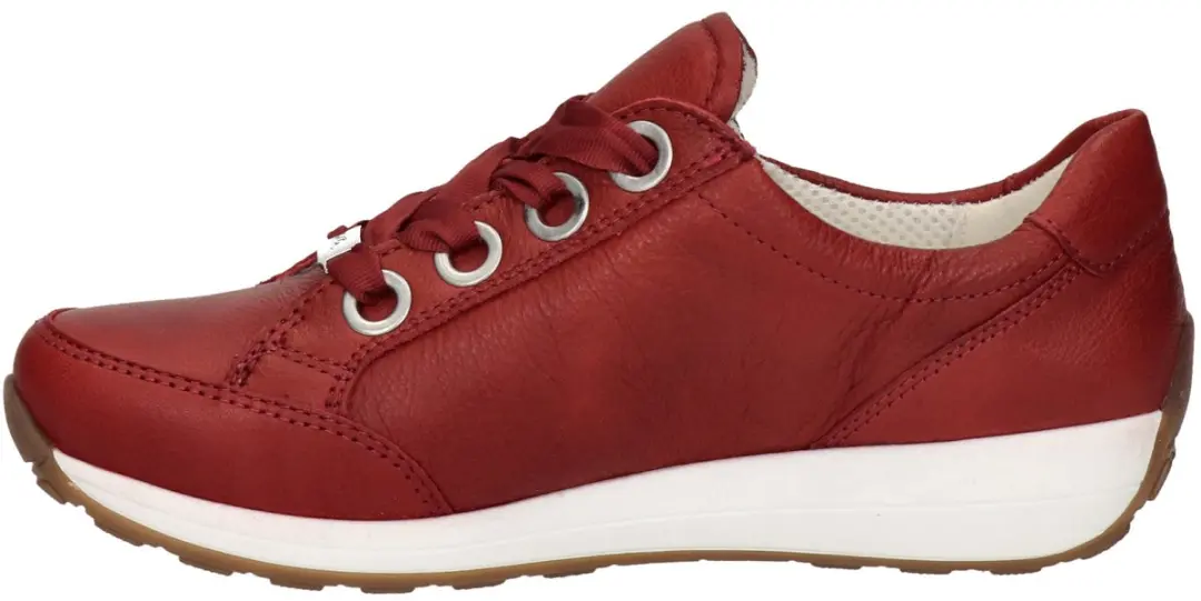 Ara Osaka High Soft Dames Sneaker - Rood - Maat 37,5