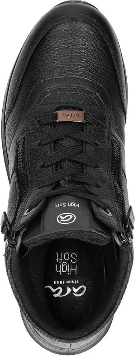 Ara 1224808 Hoge Sneakers - Zwart - Maat 40.5