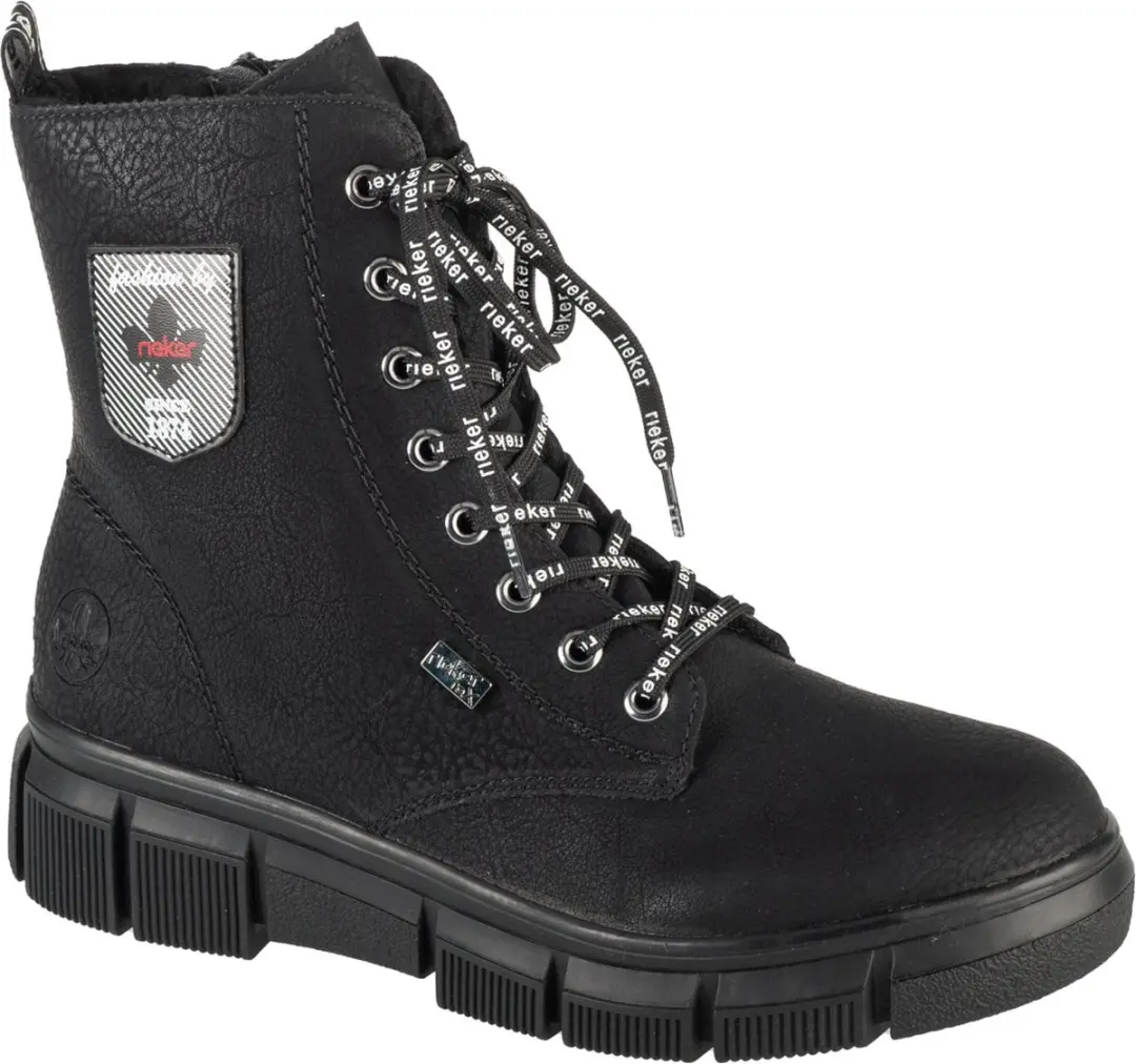 Rieker Booties X3410-00, Vrouwen, Zwart, Laarsjes,Laarzen, maat: 41