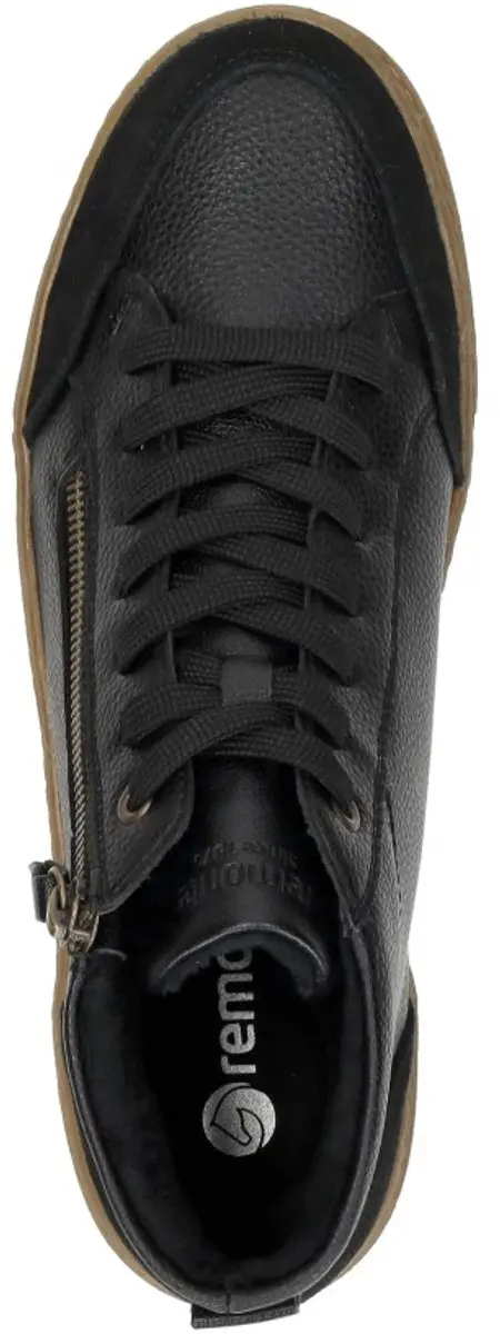 Remonte Veterschoenen Hoog - Zwart 39