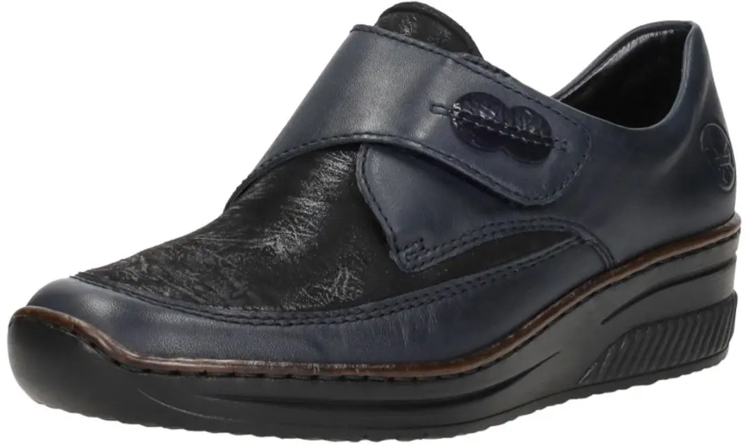 Rieker Dames Instappers 487C0 15 - Blauw