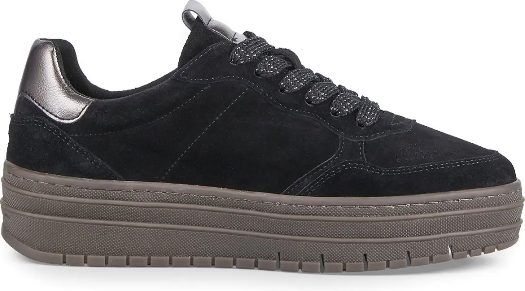 Tamaris Sneaker Dames Lage Damesschoenen Leer M2377343 Zwart