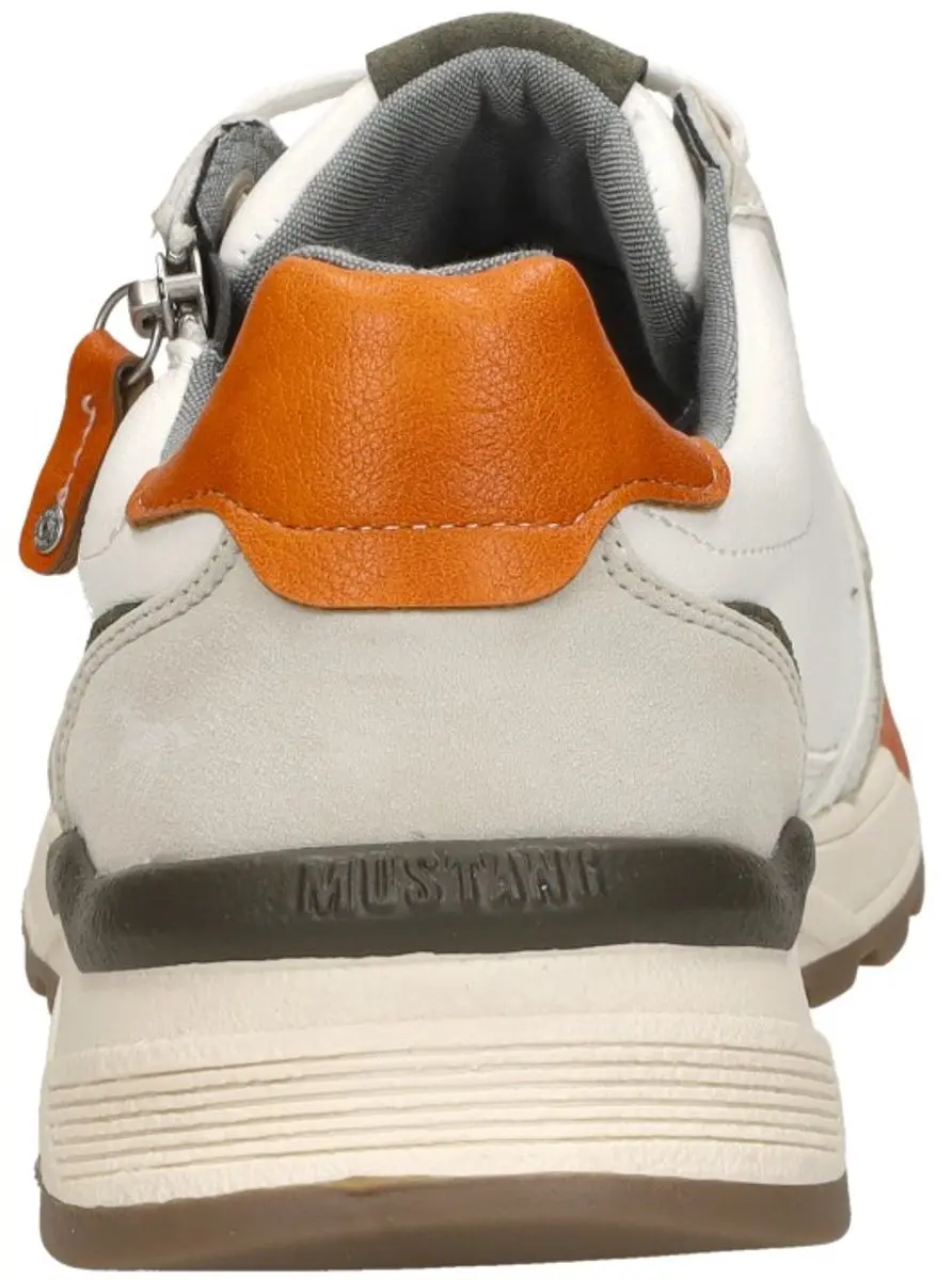 Mustang Sneakers Synthetisch - Wit - Maat 43 - afbeelding 6 van 6