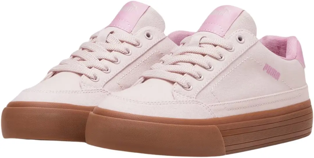 PUMA Court Classic Sneakers - Maat 40 Roze - afbeelding 2 van 6