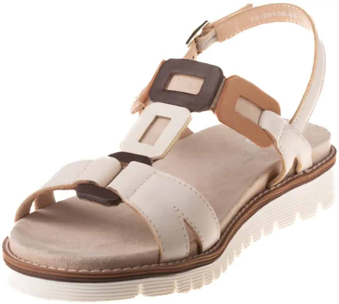 Ara 28136 Sandaal - Maat 42 - Beige