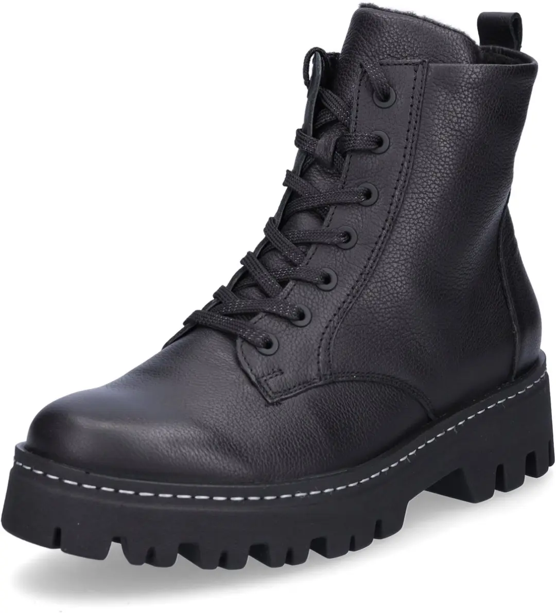 Waldläufer Damen Stiefelette London schwarz 6,5