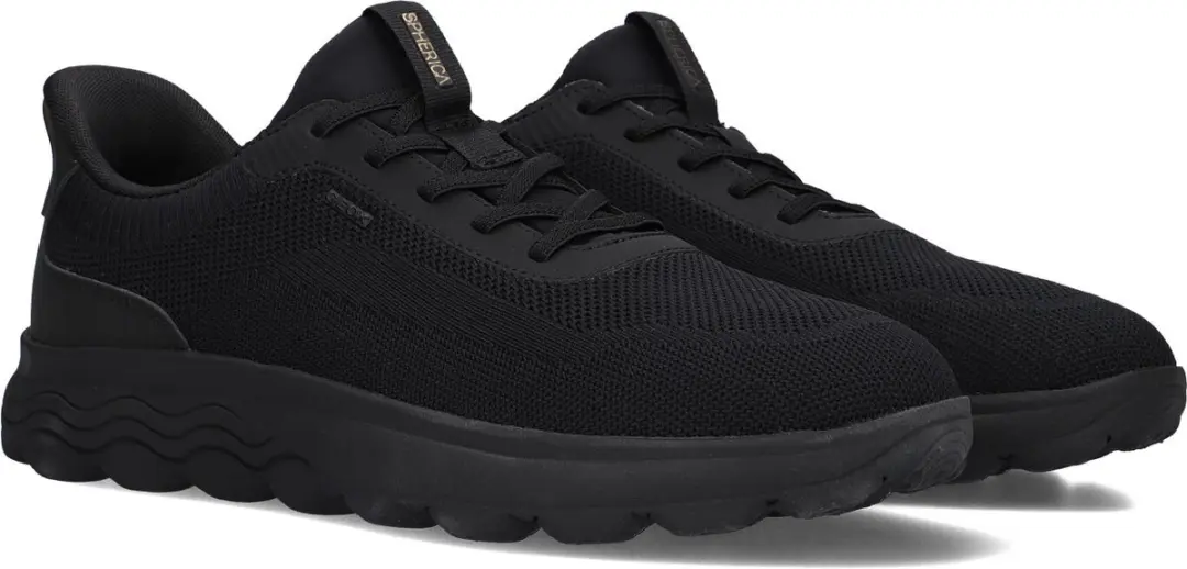 Geox Spherica Plus Heren Sneakers - Zwart - Maat 40 - afbeelding 4 van 6