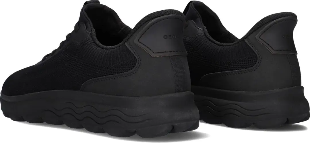 Geox Spherica Plus Heren Sneakers - Zwart - Maat 40 - afbeelding 6 van 6