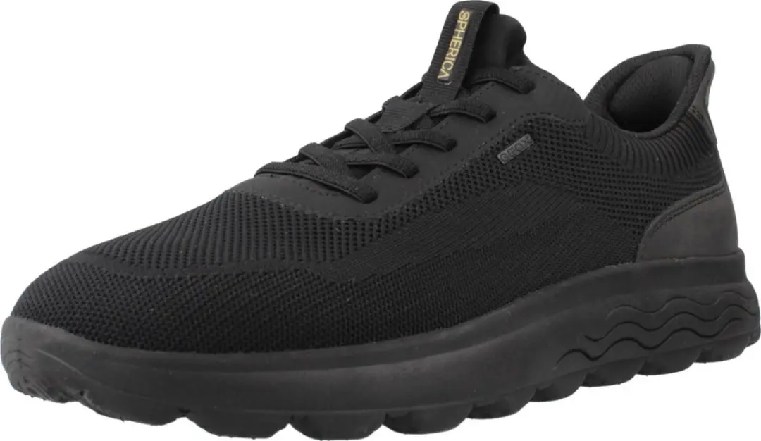 Geox Spherica Plus Heren Sneakers - Zwart - Maat 40 - afbeelding 3 van 6