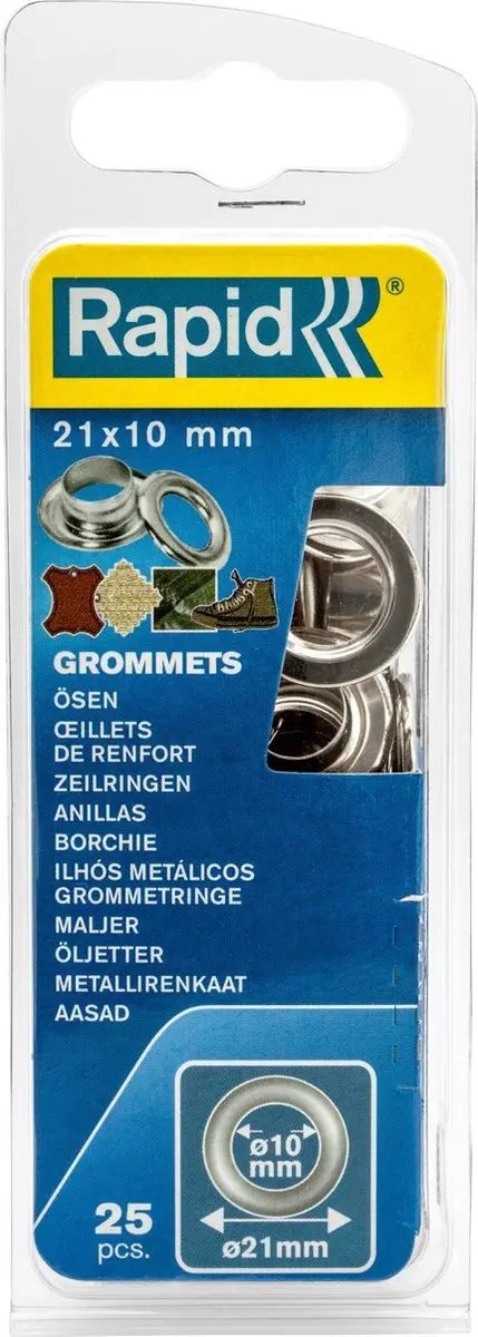 Rapid Grommets 21x10mm - 25 Stuks - afbeelding 2 van 6