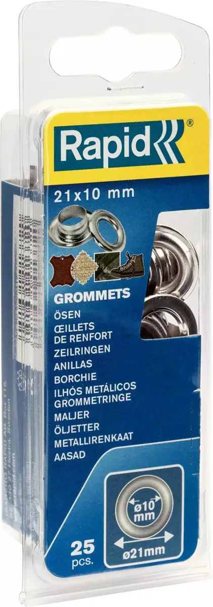 Rapid Grommets 21x10mm