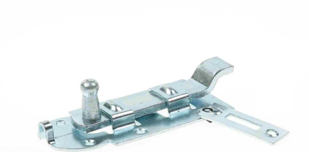 GB Rolschuif met bocht 120x56mm Elektrolytisch verzinkt