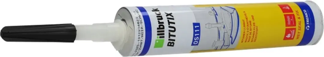 Illbruck OS111 Bitumenlijmkit 310ml - Zwart