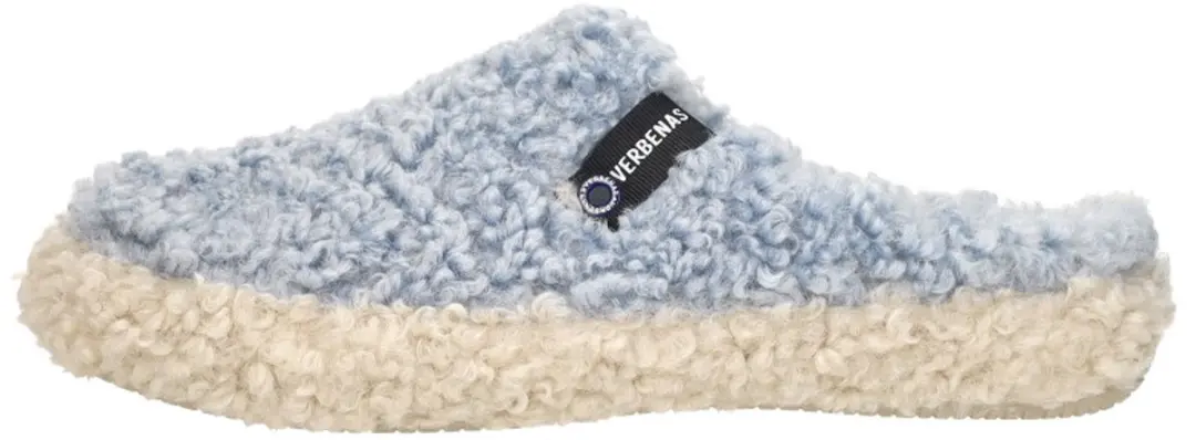 Verbenas Yuma Curly Pantoffels Open - Licht Blauw - 39 - afbeelding 2 van 6