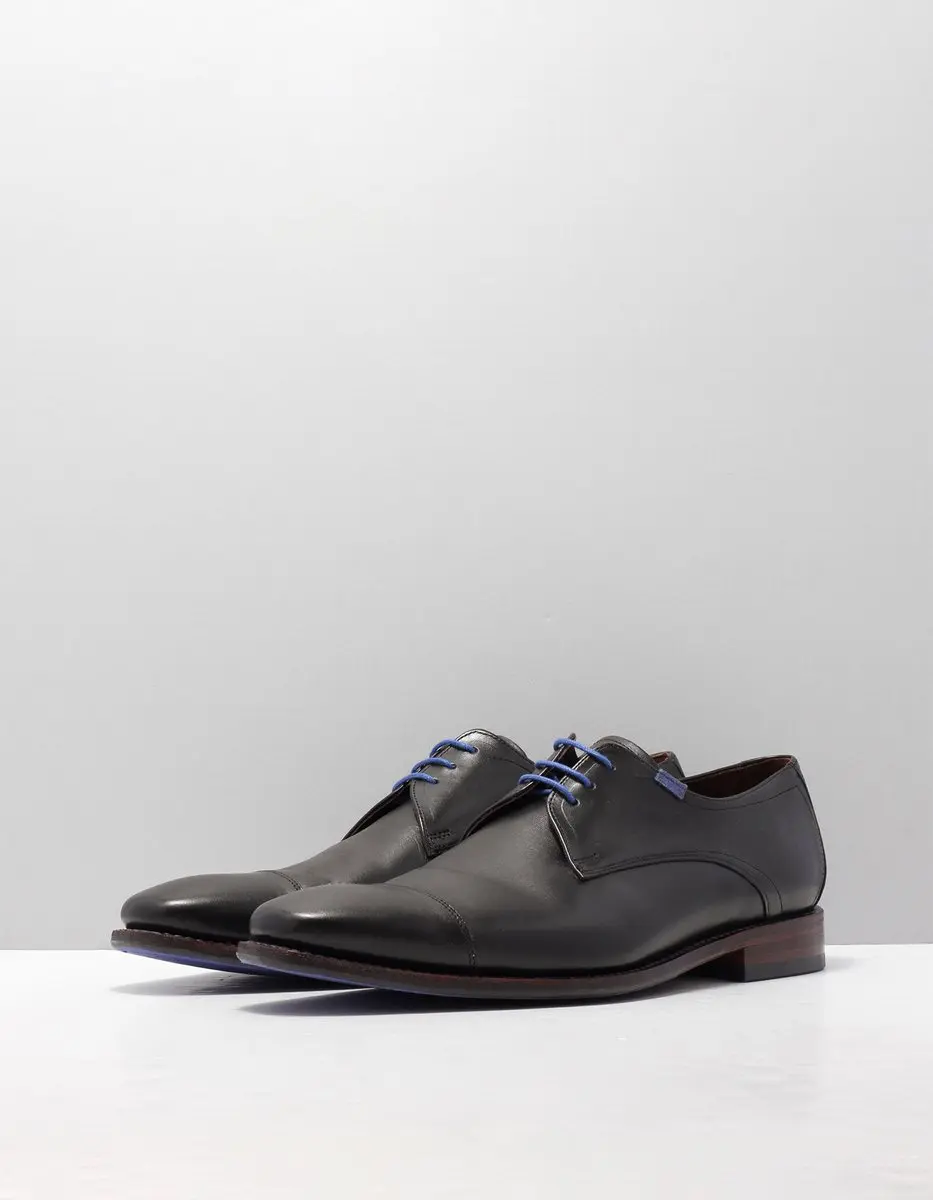 Floris van Bommel SFM Veterschoenen 30064 - Heren 44 - Zwart