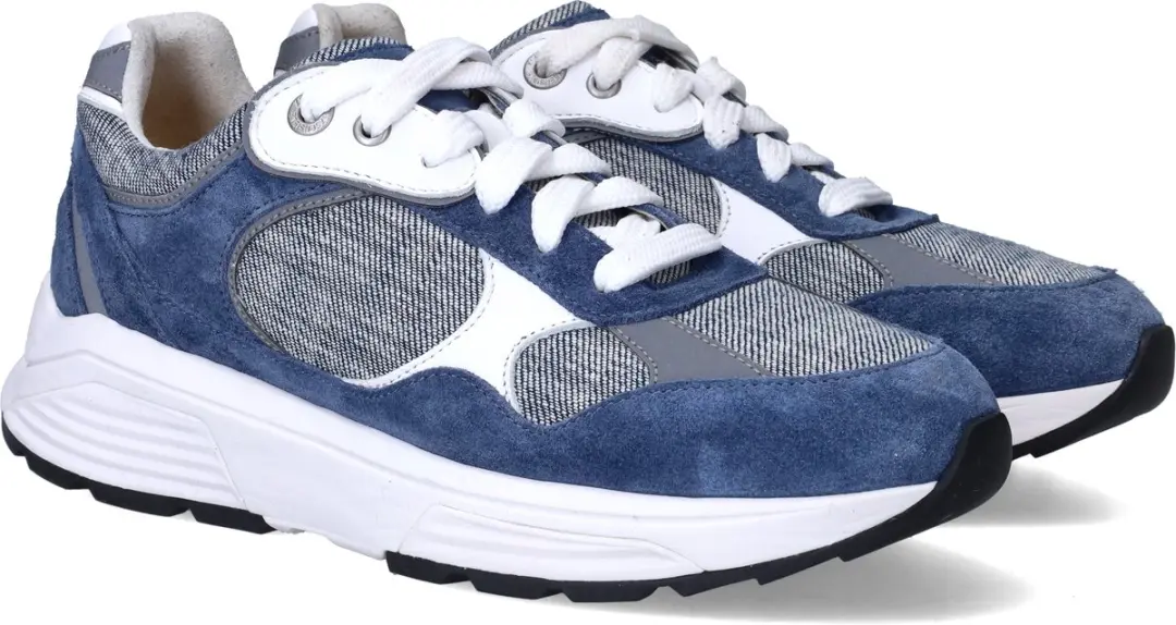 Xsensible Helix Dames Veterschoenen - 37 jeansblauw