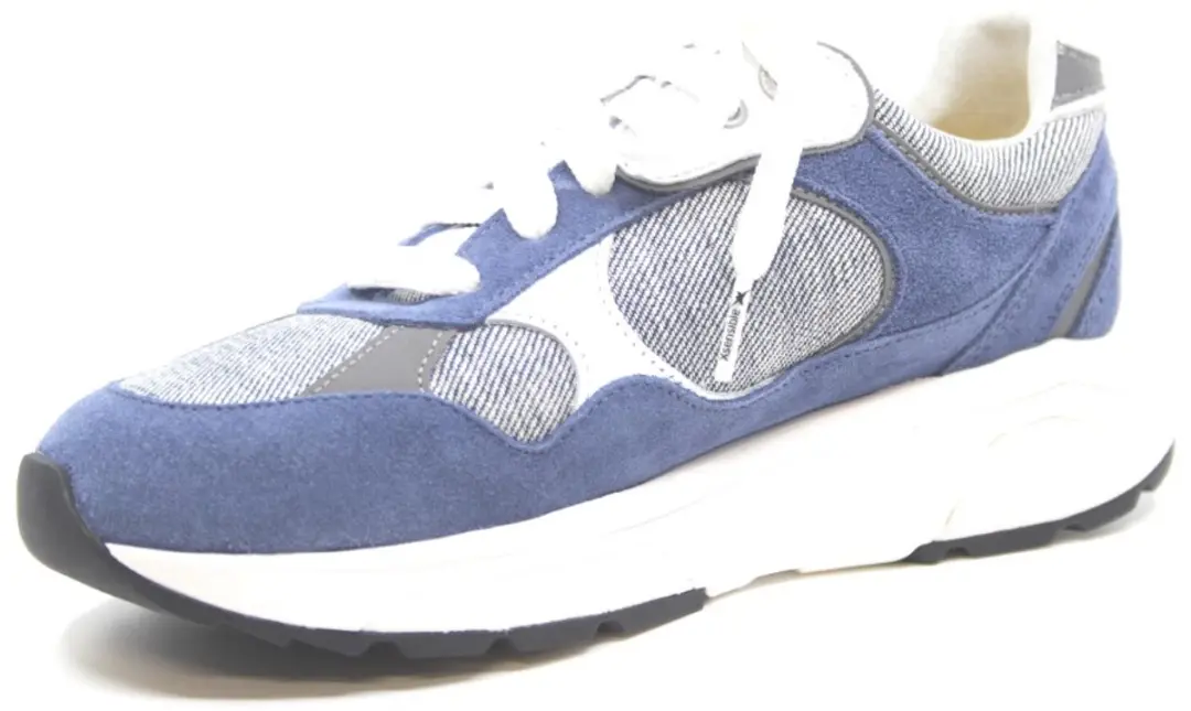Xsensible Helix Dames Veterschoenen - 37 jeansblauw