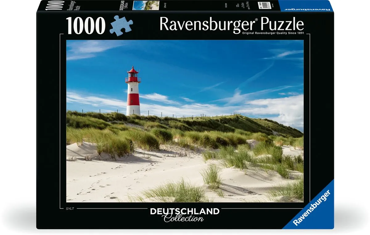 Ravensburger Sylt Puzzel 1000 Stuks - Multicolor
