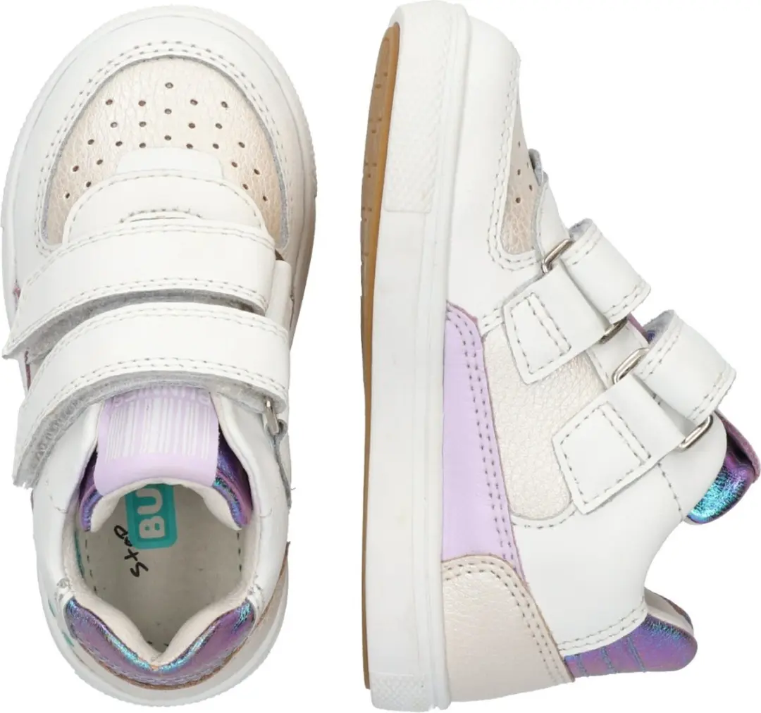 BunniesJR Meisjes Lage Sneakers 224321-500 - Wit/Paars