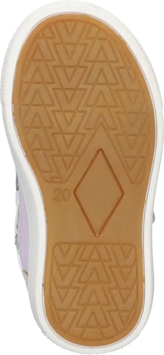 BunniesJR Meisjes Lage Sneakers 224321-500 - Wit/Paars
