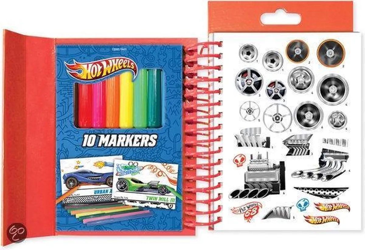 Hot Wheels Car Design Mini Sketchbook 40 Pagina's
