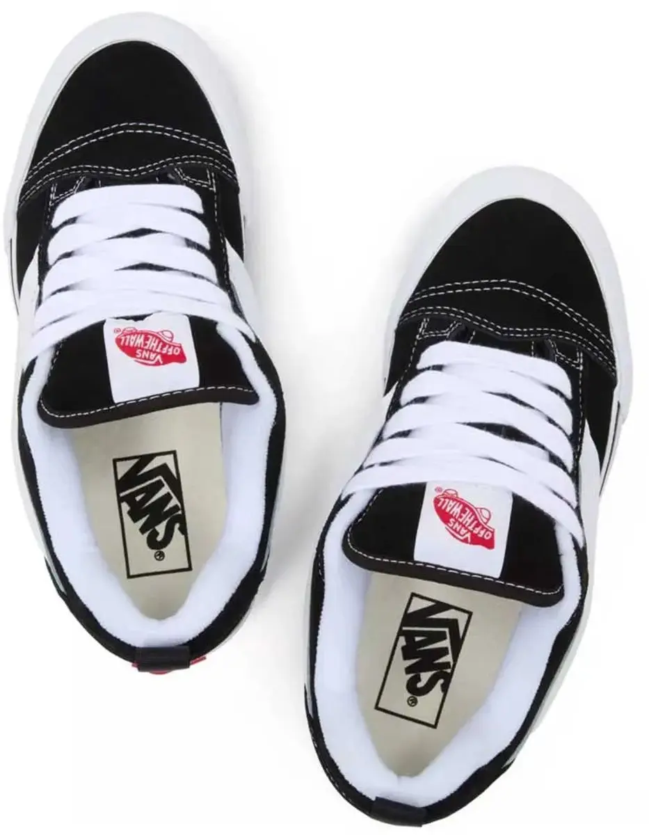 Vans Knu Skool Sneaker - 34.5 - Black/True White - afbeelding 5 van 6