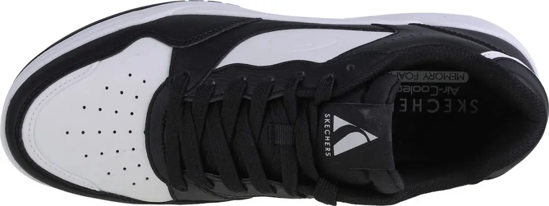 Skechers Koopa-Volley Low 183240-BKW Sneakers - Wit/Zwart - afbeelding 3 van 4