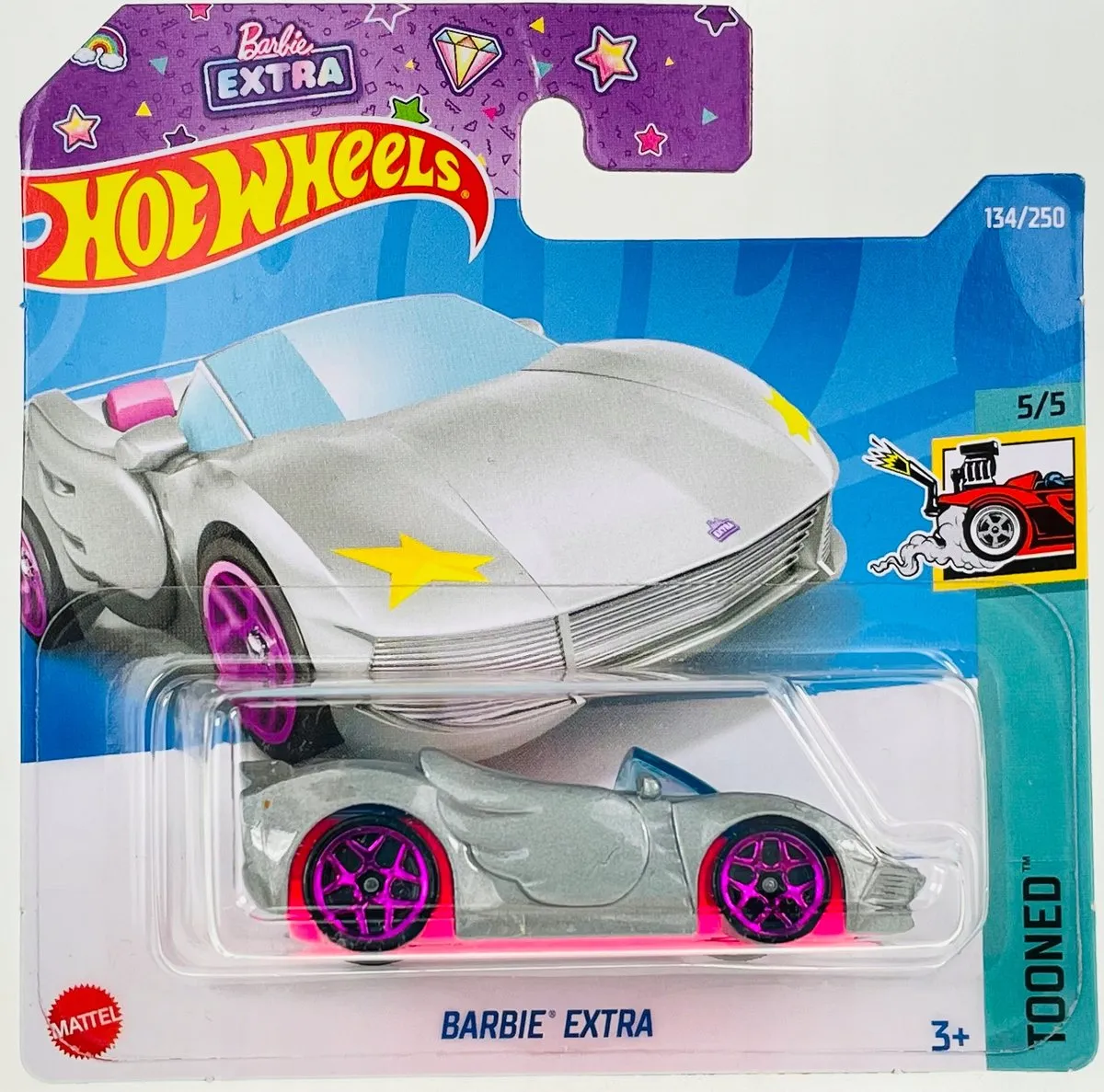 Hot Wheels Barbie Extra Tooned HCT35 Auto