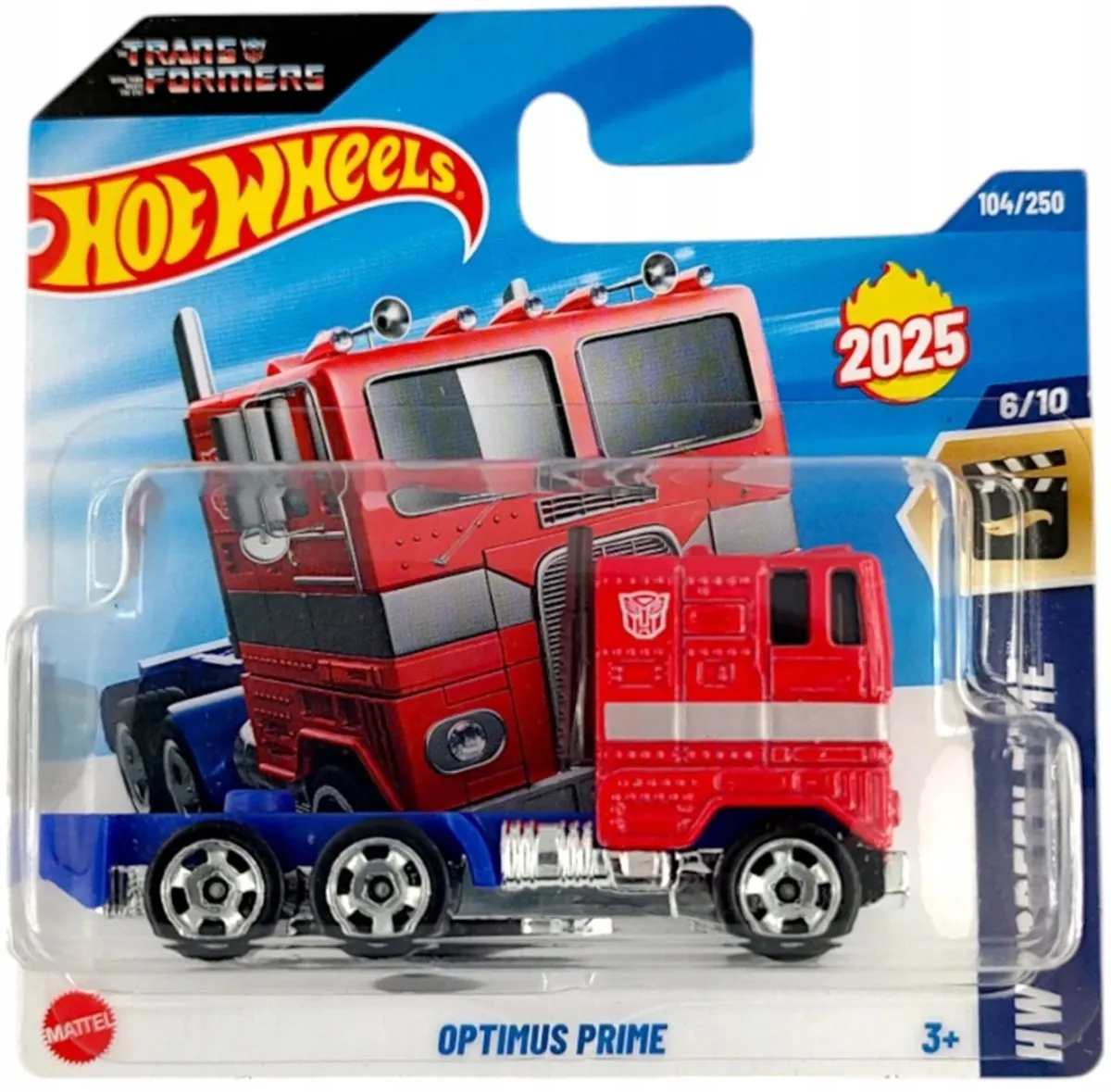 Hot Wheels Optimus Prime Transformers Schaal 1:64