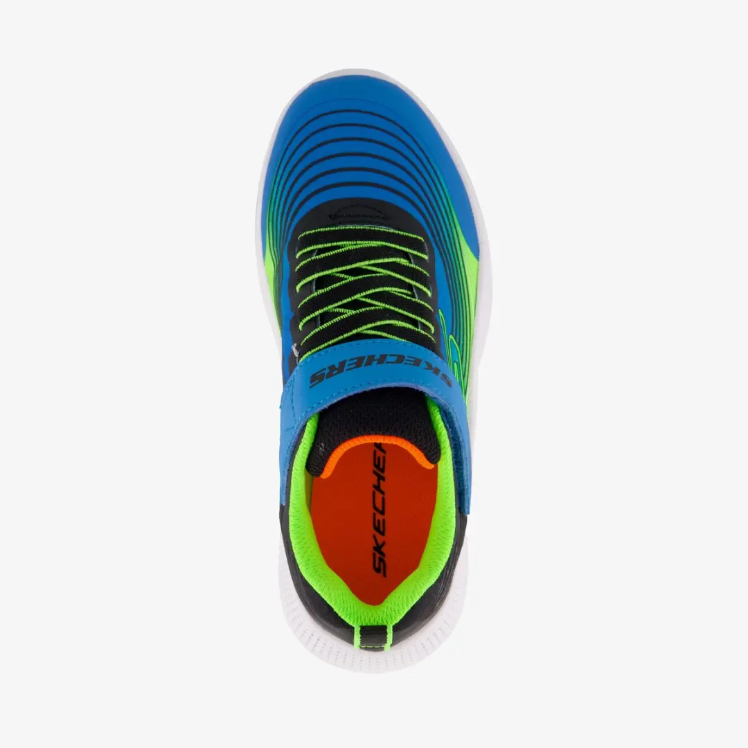 Skechers Microspec Advance Sneakers - Blauw