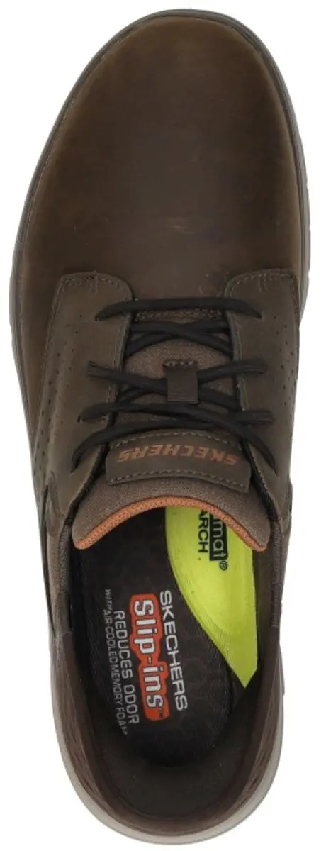 Skechers Slip-Ins Orell - Yates Veterschoenen - Donkerbruin - afbeelding 5 van 6