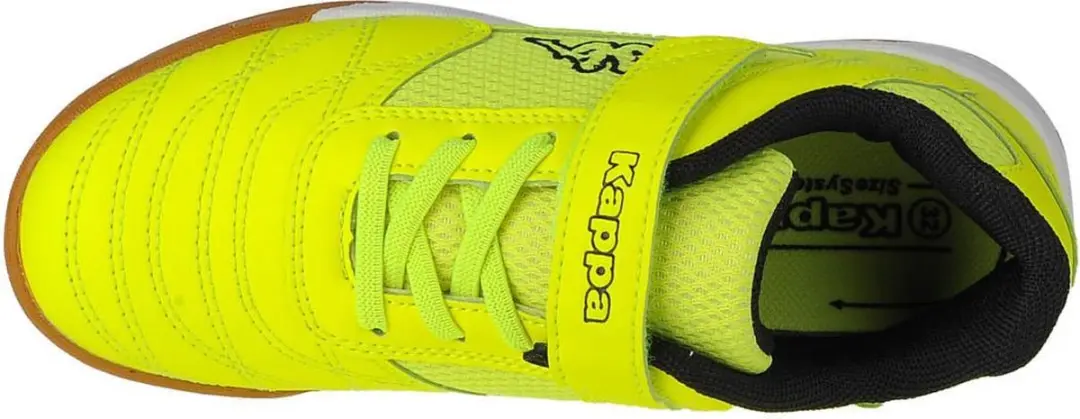 Kappa Kindersneakers 260765K 4011 - Geel/Zwart