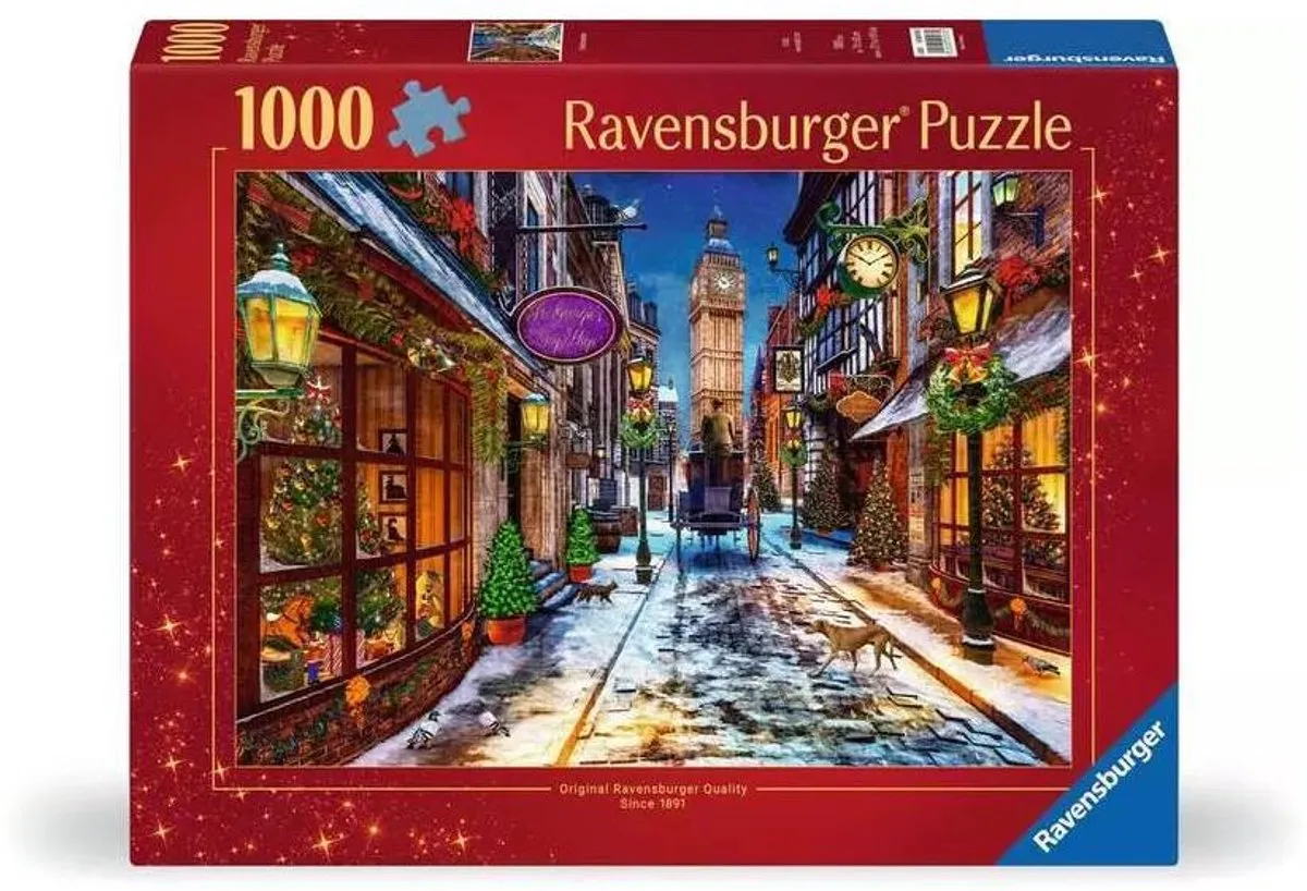 Ravensburger Weihnachtszeit Puzzel 1000 Stuks - Multicolor