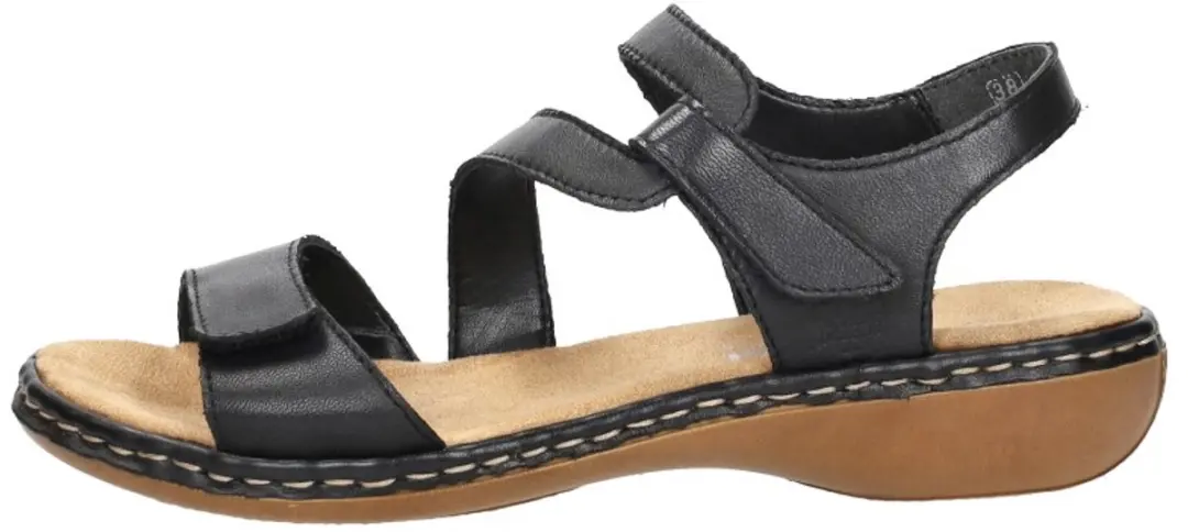 Rieker 211276 Sandalen - Zwart
