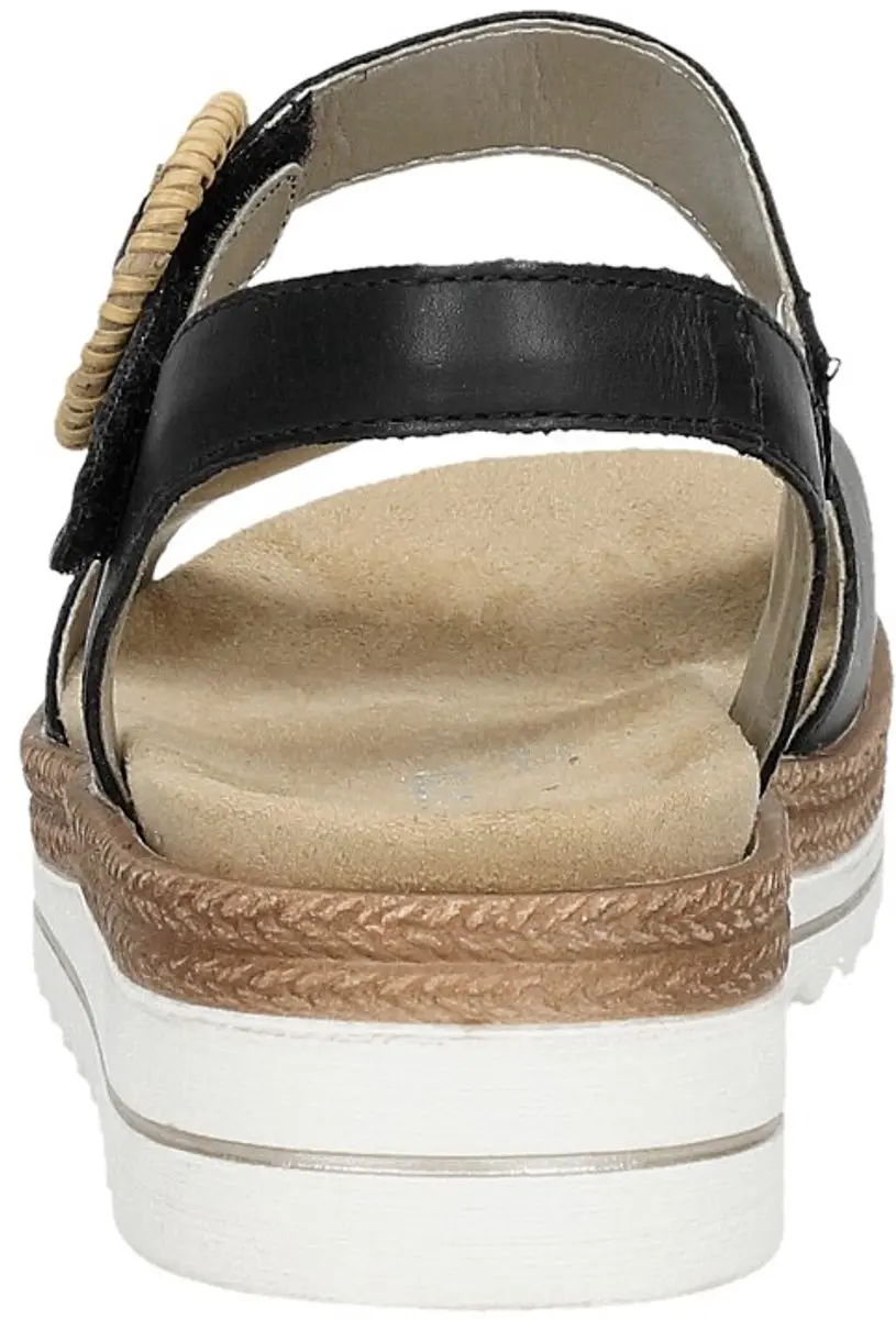 Remonte -Dames - zwart - sandalen - maat 39 - afbeelding 5 van 6