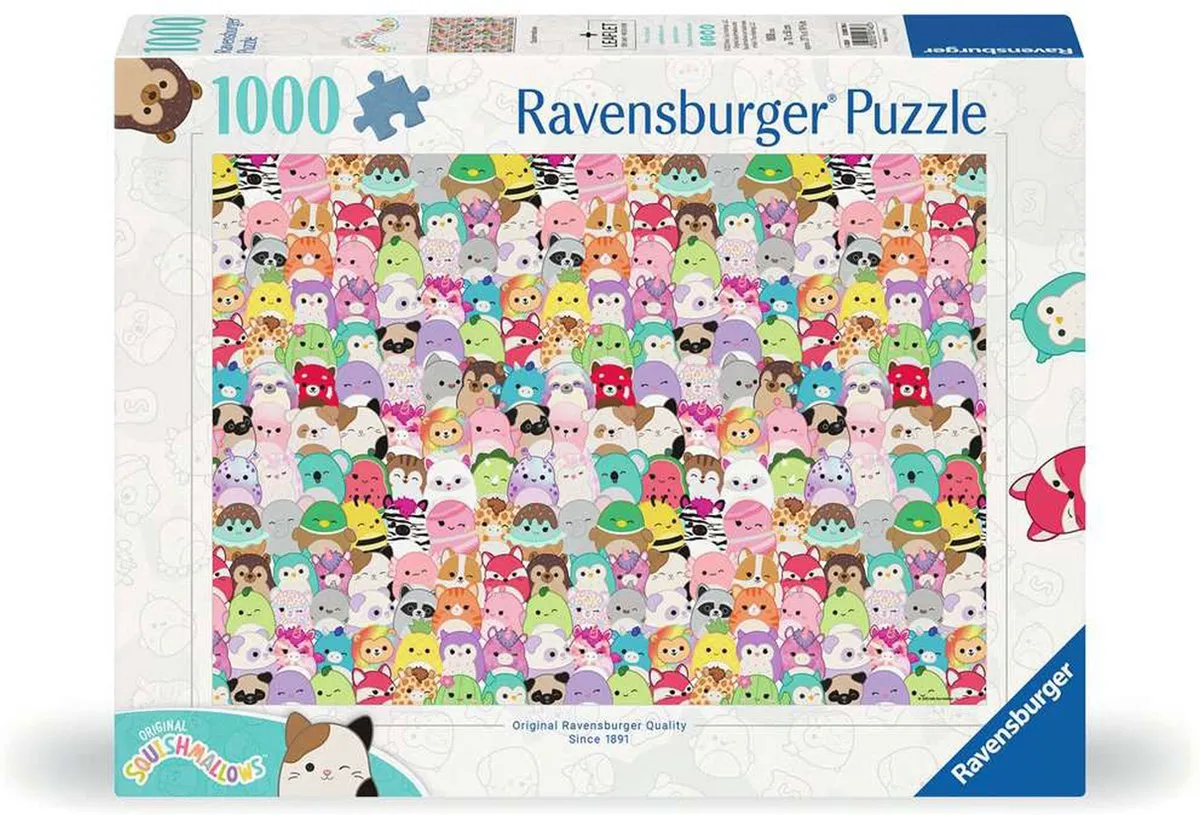 Ravensburger Squishmallows Puzzel 1000 Stuks