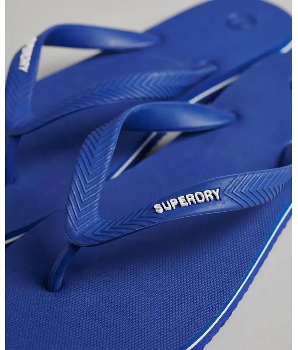 Superdry Vintage Classic Teenslipper Blauw - Maat 46/47 - afbeelding 3 van 6