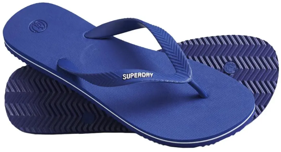 Superdry Vintage Classic Teenslipper Blauw - Maat 46/47 - afbeelding 5 van 6
