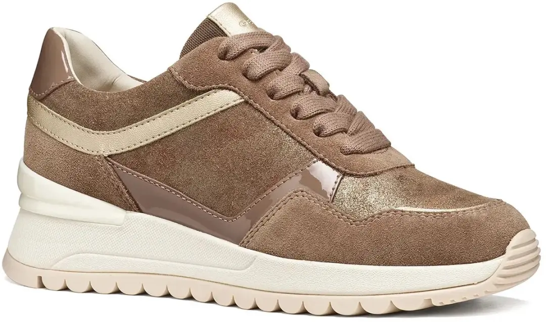 GEOX Desya Dames Schoenen - Lichtbruin