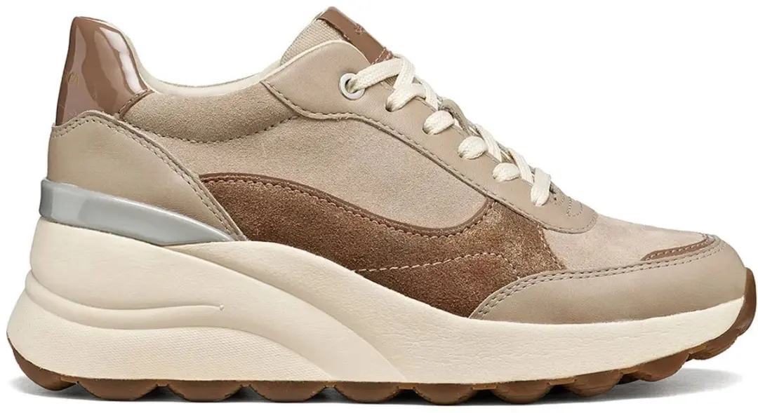Geox Spherica Ec13 B Schoenen Beige EU 36 Vrouw