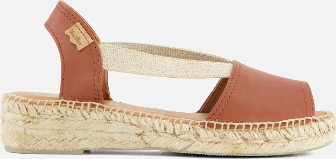 Toni Pons Etna Espadrilles cognac Leer