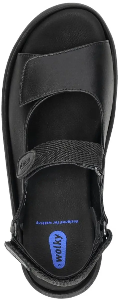 Wolky Jewel Martinica Sandalen 37 - Zwart